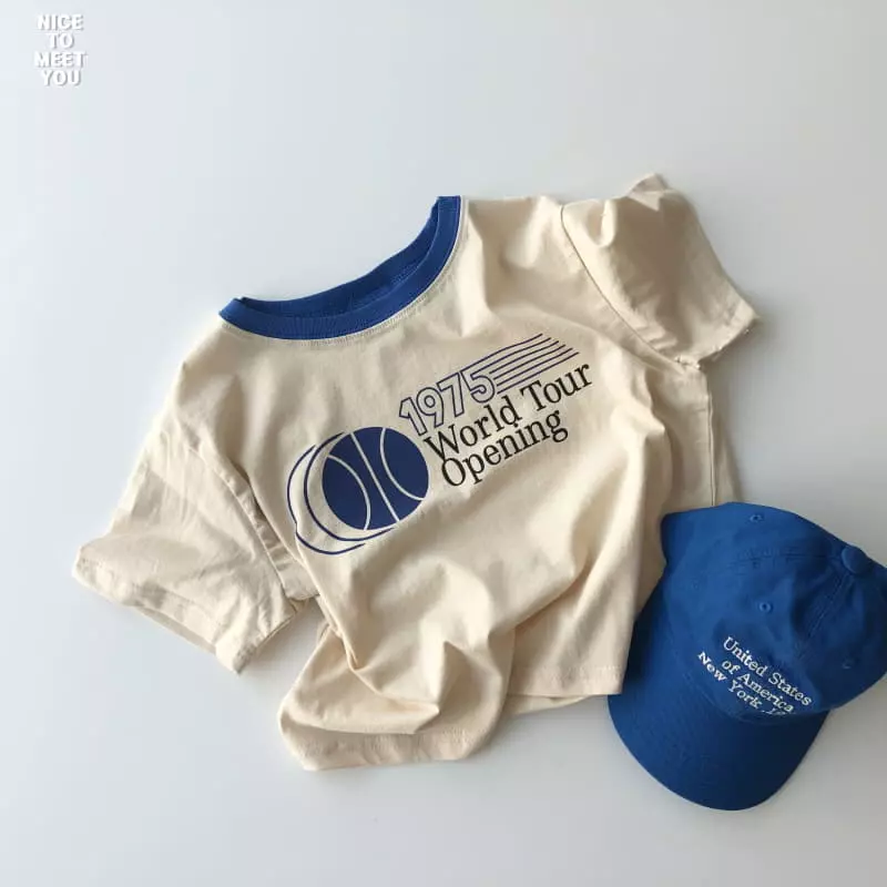 Nice To Meet You - Korean Children Fashion - #kidzfashiontrend - Opening Tee - 2