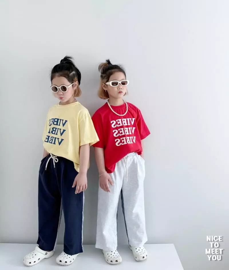 Nice To Meet You - Korean Children Fashion - #prettylittlegirls - Vibe Tee - 6