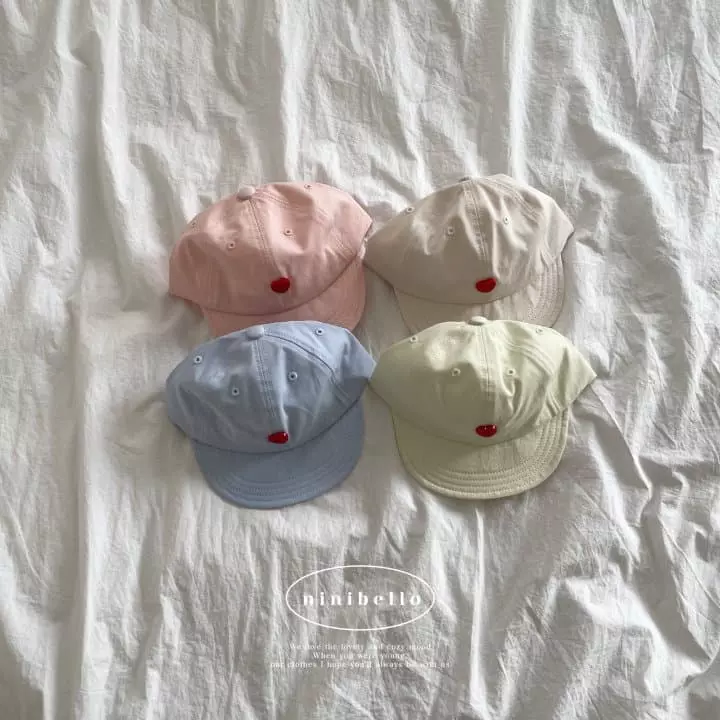 Ninibello - Korean Children Fashion - #Kfashion4kids - Hearat Button Ball Cap - 8