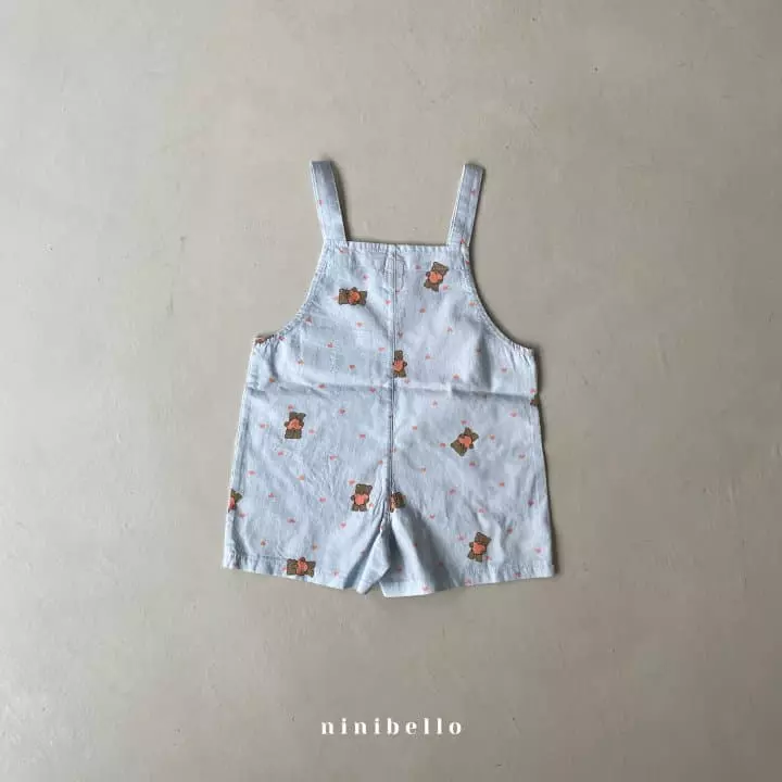 Ninibello - Korean Children Fashion - #childrensboutique - Love It Dungarees Pants - 12