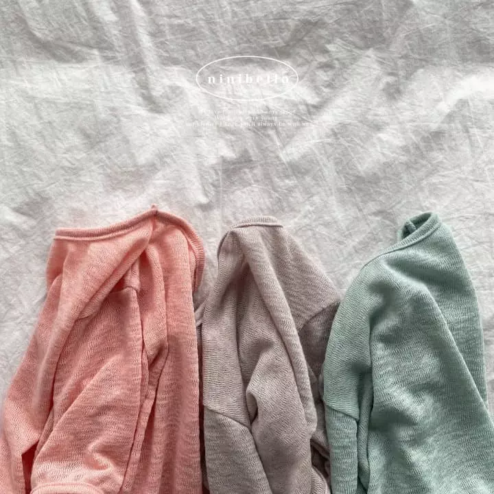 Ninibello - Korean Children Fashion - #discoveringself - Summer Knit Tee - 5