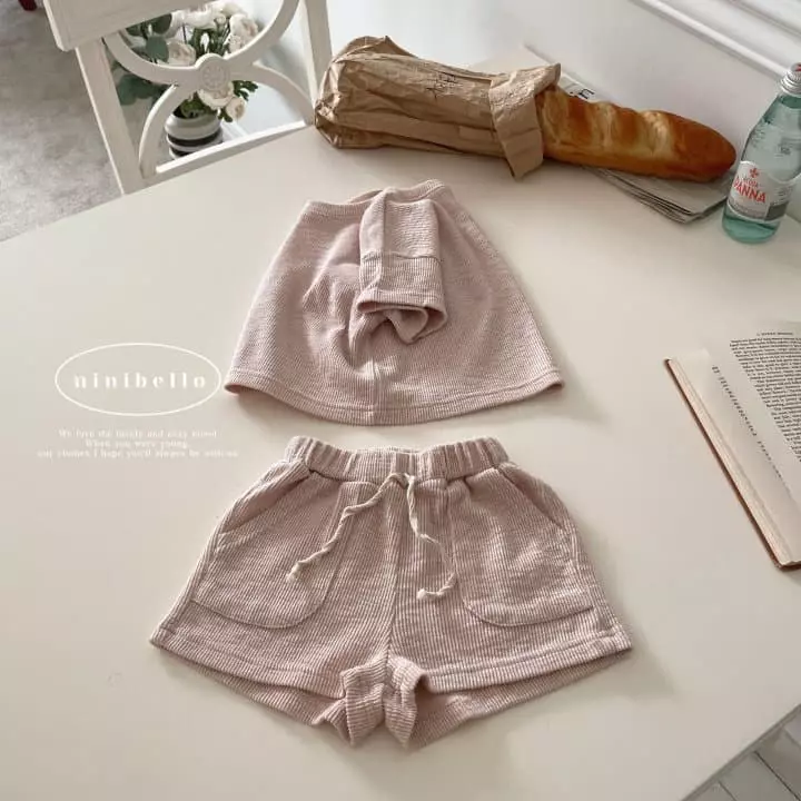 Ninibello - Korean Children Fashion - #fashionkids - Natural Pocket Set - 2