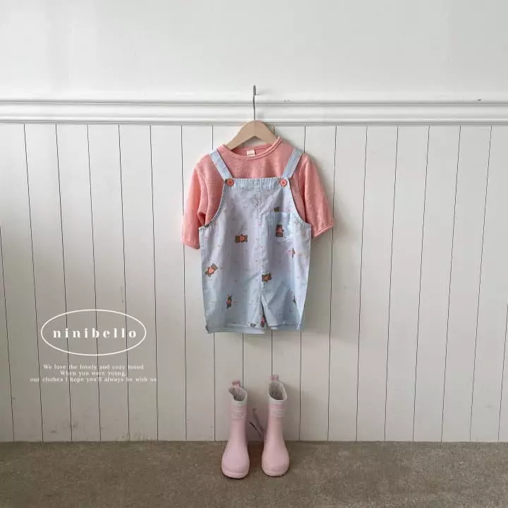 Ninibello - Korean Children Fashion - #kidsstore - Love It Dungarees Pants