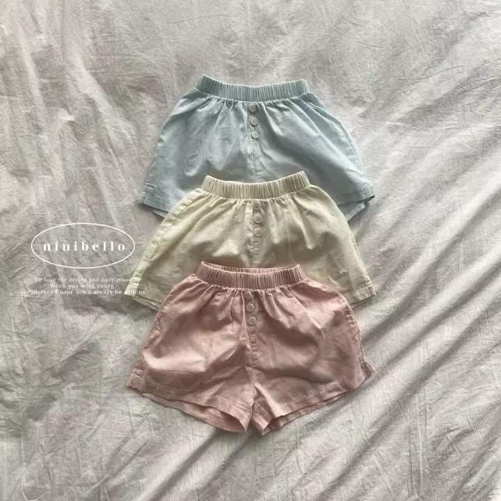 Ninibello - Korean Children Fashion - #magicofchildhood - Button Pants