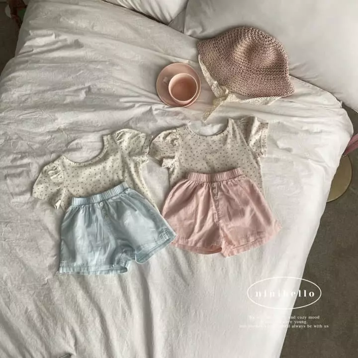 Ninibello - Korean Children Fashion - #minifashionista - Button Pants - 2