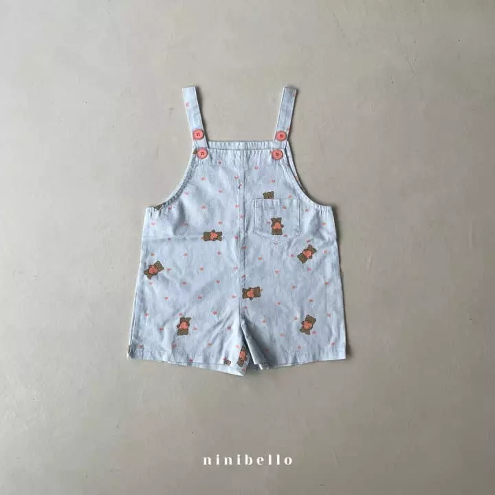 Ninibello - Korean Children Fashion - #stylishchildhood - Love It Dungarees Pants - 10