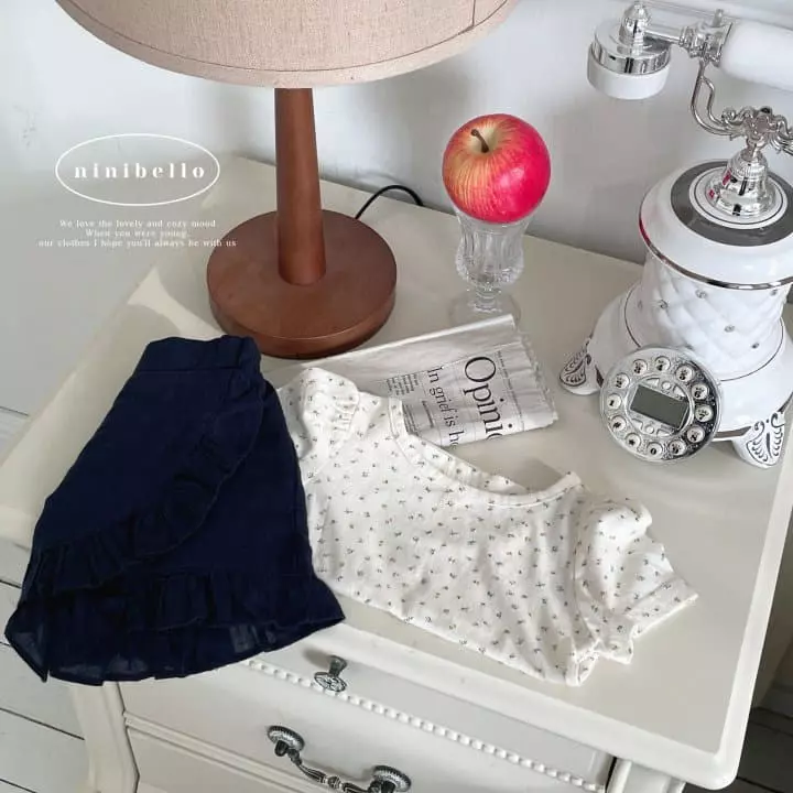 Ninibello - Korean Children Fashion - #todddlerfashion - Flower Puff Tee - 3