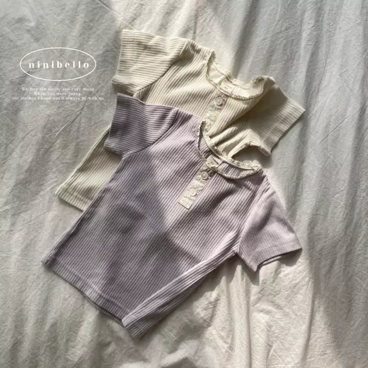 Ninibello - Korean Children Fashion - #todddlerfashion - Lolo Tee