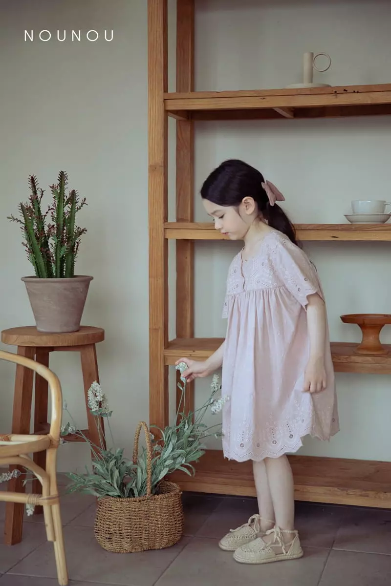 Nounou - Korean Children Fashion - #littlefashionista - Punching One-piece - 7