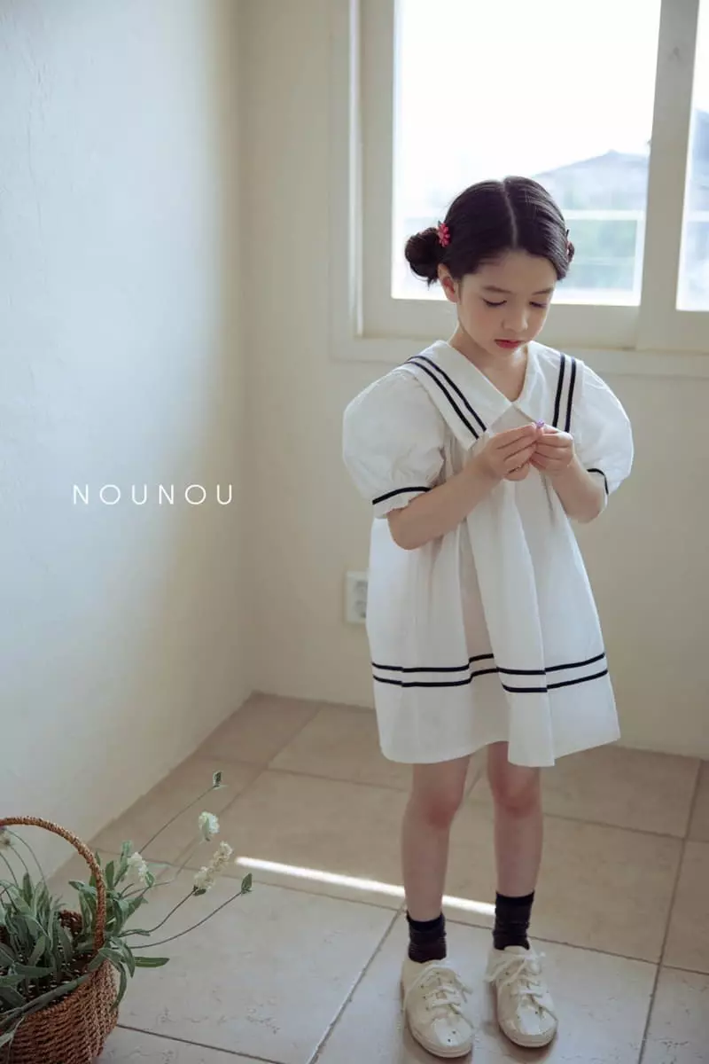 Nounou - Korean Children Fashion - #prettylittlegirls - Sailor One-piece - 11