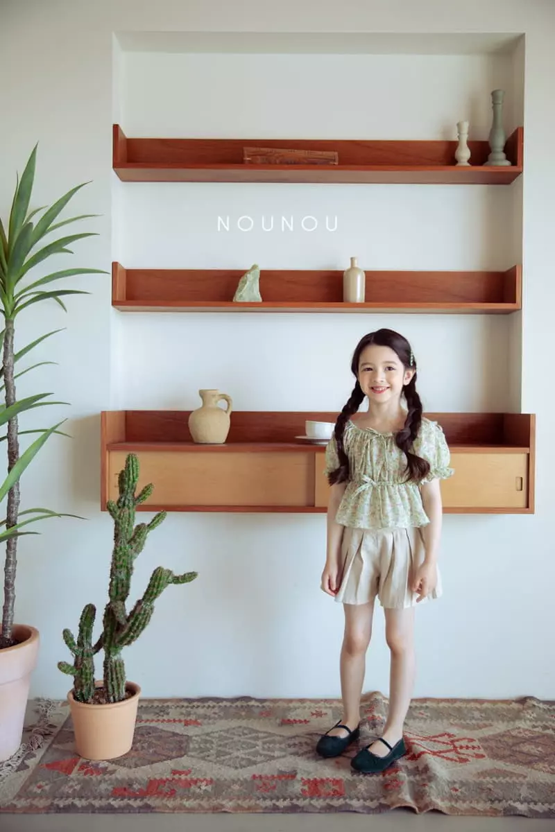 Nounou - Korean Children Fashion - #todddlerfashion - Ribbon Blouse