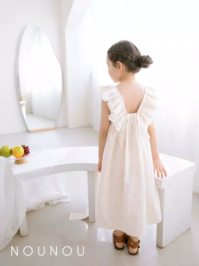 Nounou - Korean Children Fashion - #todddlerfashion - Pretty Girl One-piece - 4
