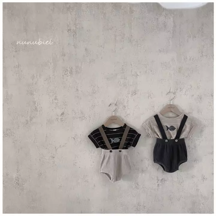 Nunubiel - Korean Baby Fashion - #babyfever - Baby Fish Tee - 5
