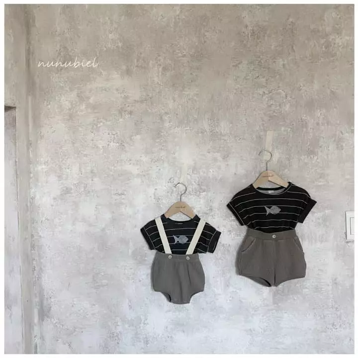 Nunubiel - Korean Baby Fashion - #babygirlfashion - Baby Fish Tee - 6