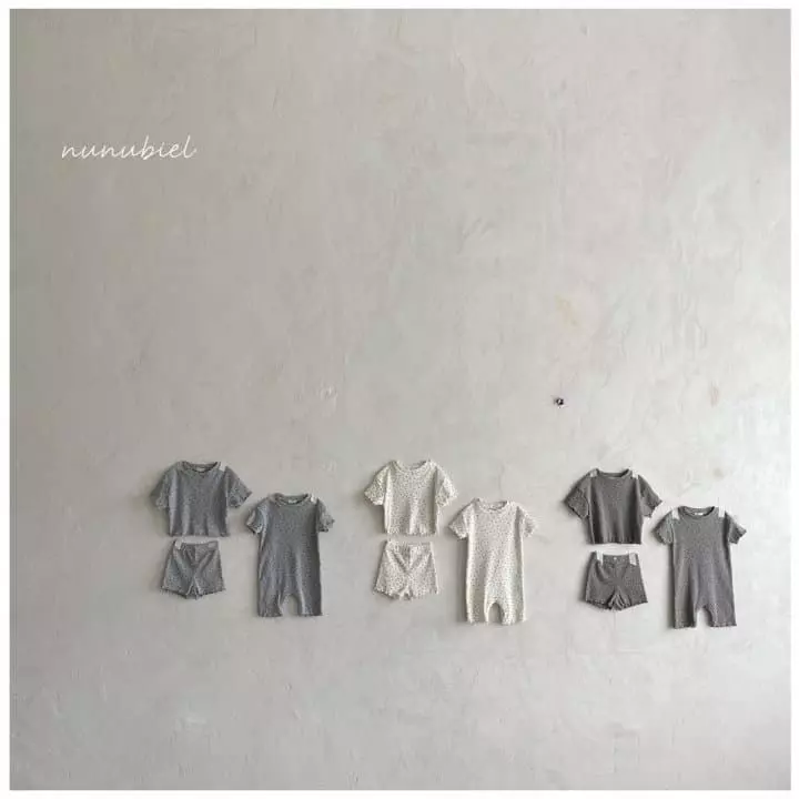 Nunubiel - Korean Baby Fashion - #onlinebabyboutique - Gypsophila Bodysuit - 4