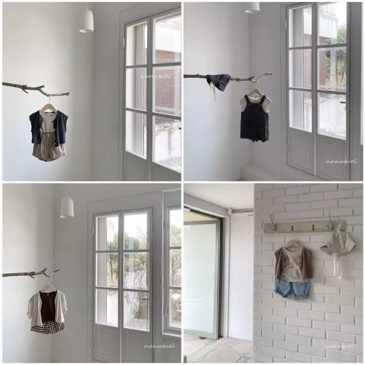 Nunubiel - Korean Children Fashion - #minifashionista - Natural Sleevless Tee - 6