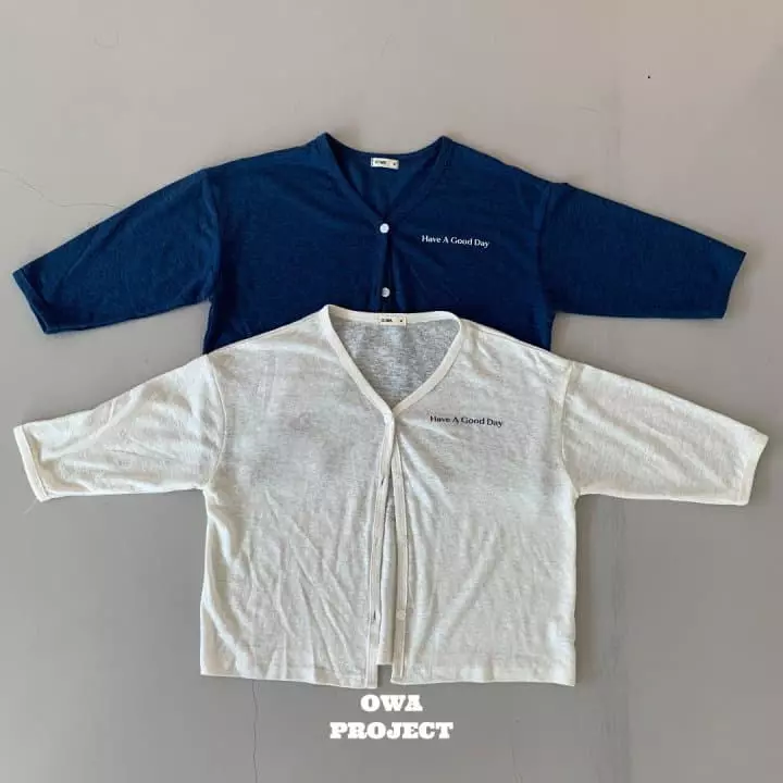 O Wa - Korean Children Fashion - #kidzfashiontrend - Good Day Cardigan