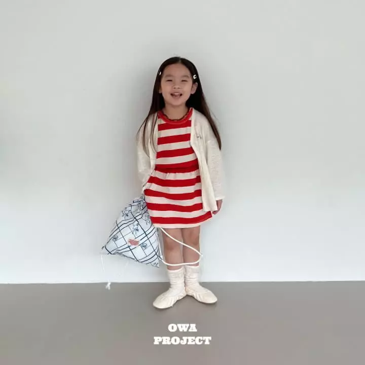 O Wa - Korean Children Fashion - #minifashionista - Stripes Sleeveless - 7