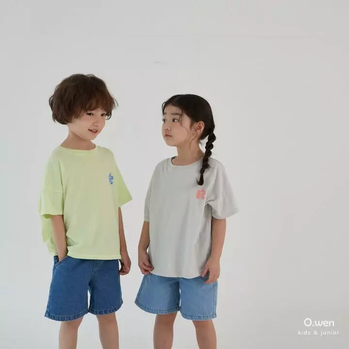 O Wen - Korean Children Fashion - #Kfashion4kids - Puzzle Tee