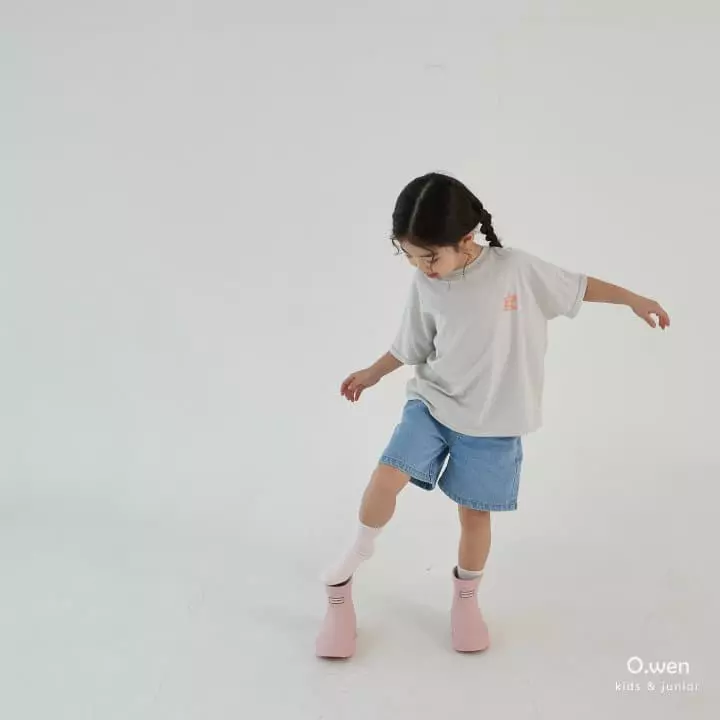 O Wen - Korean Children Fashion - #childofig - Roy Denim Shorts - 5