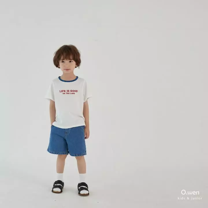 O Wen - Korean Children Fashion - #kidsshorts - Lake Tee - 10