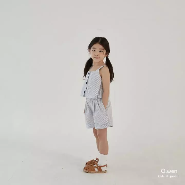 O Wen - Korean Children Fashion - #kidzfashiontrend - Capri Top Bottom Set - 9