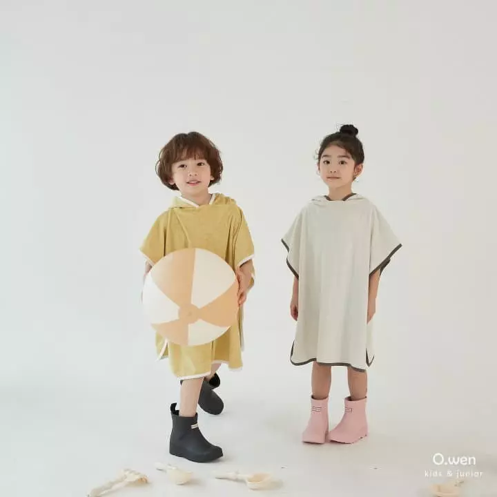 O Wen - Korean Children Fashion - #littlefashionista - Towel Gawn - 2