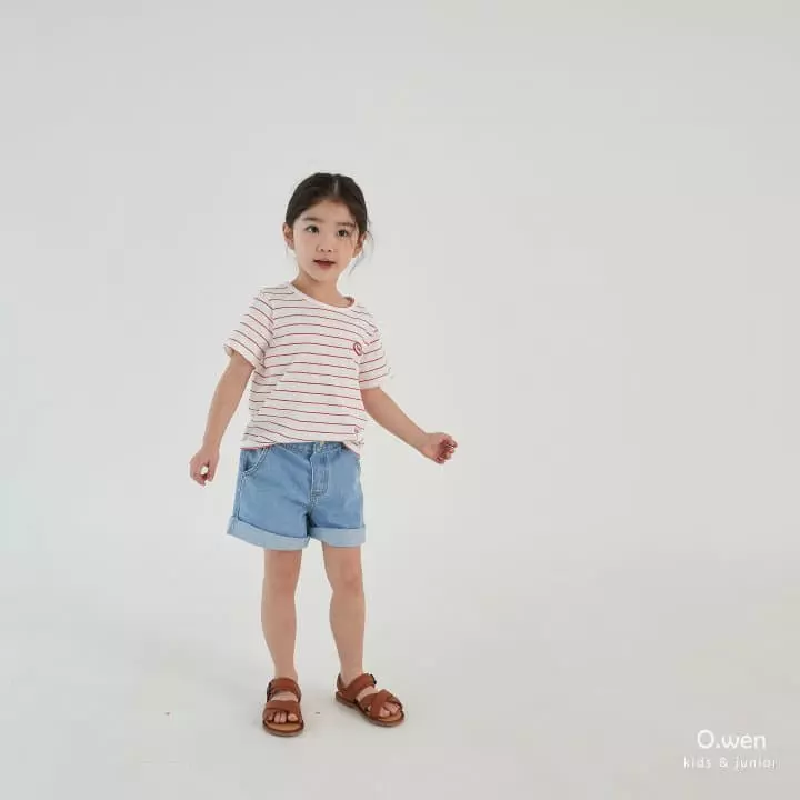 O Wen - Korean Children Fashion - #littlefashionista - Daily Stripes Tee - 10