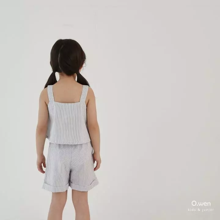 O Wen - Korean Children Fashion - #magicofchildhood - Capri Top Bottom Set - 12