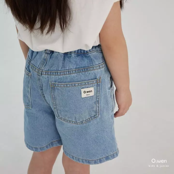 O Wen - Korean Children Fashion - #magicofchildhood - Roy Denim Shorts - 2