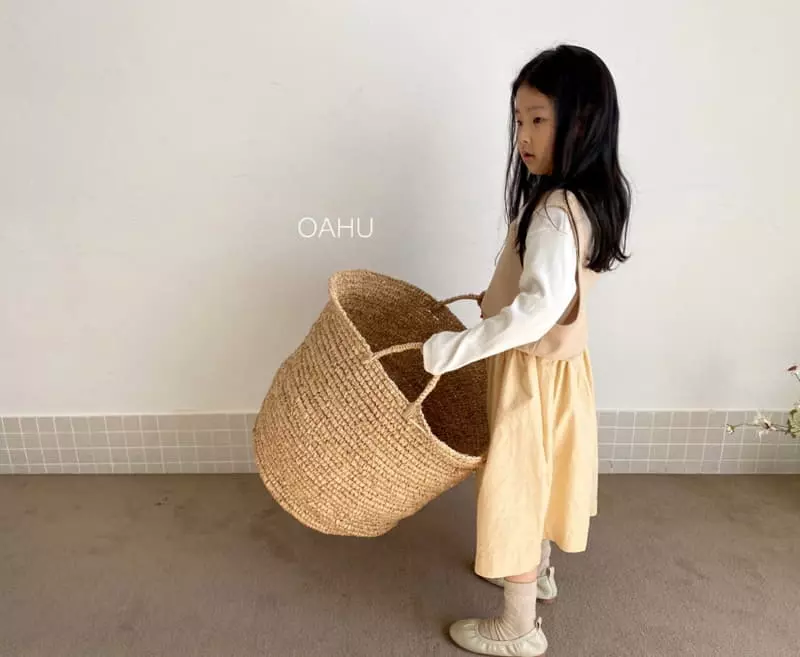 O'ahu - Korean Children Fashion - #todddlerfashion - Aesope Shirring Skirt - 12