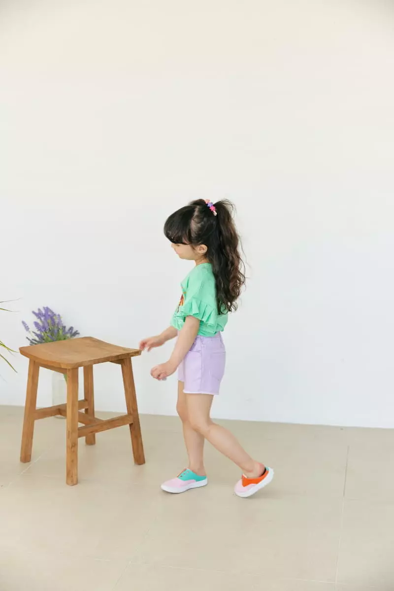 Orange Mom - Korean Children Fashion - #Kfashion4kids - Palm Tee - 8