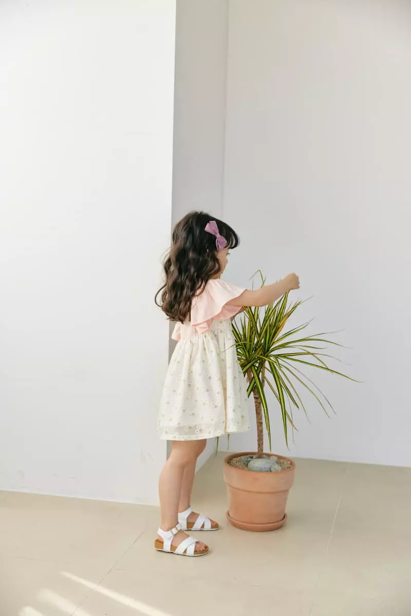 Orange Mom - Korean Children Fashion - #childofig - Layered One-piece - 4