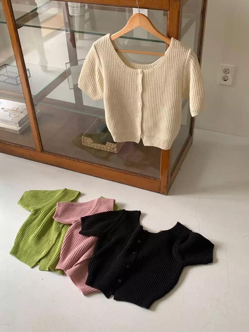 Osense - Korean Women Fashion - #momslook - Half Two Way Cardigan - 10