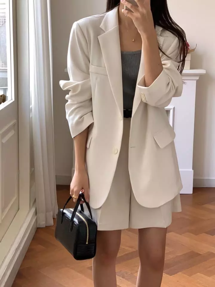 Osense - Korean Women Fashion - #momslook - Basic Jacket