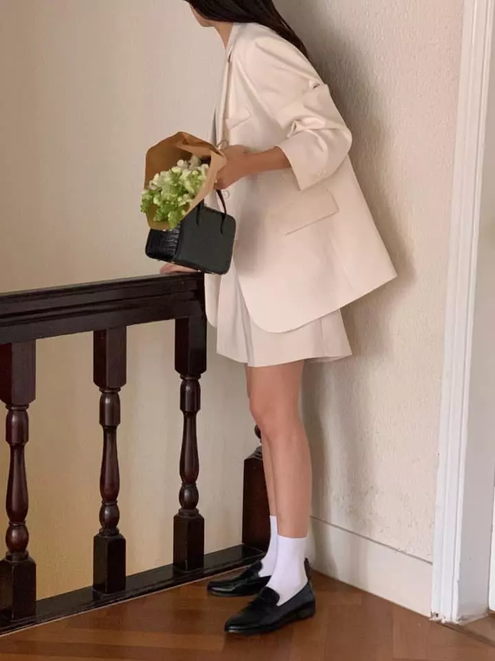 Osense - Korean Women Fashion - #momslook - Basic Jacket - 5