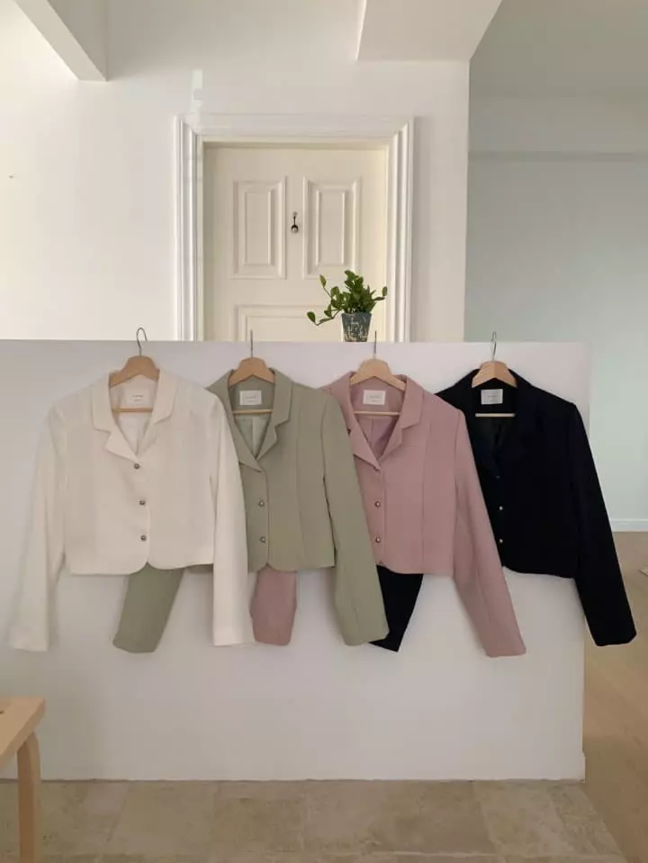 Osense - Korean Women Fashion - #shopsmall - Aid Crop Jacket