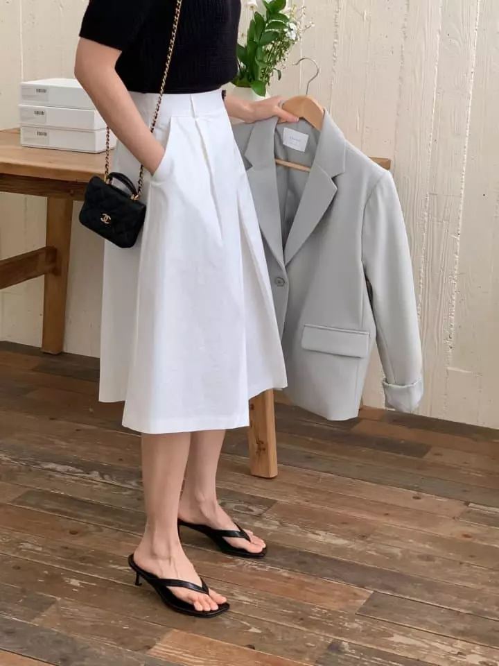 Osense - Korean Women Fashion - #thelittlethings - Classic Crop Jacket
