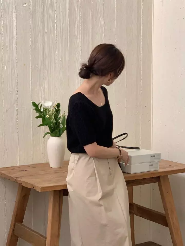 Osense - Korean Women Fashion - #womensfashion - Half Two Way Cardigan - 3