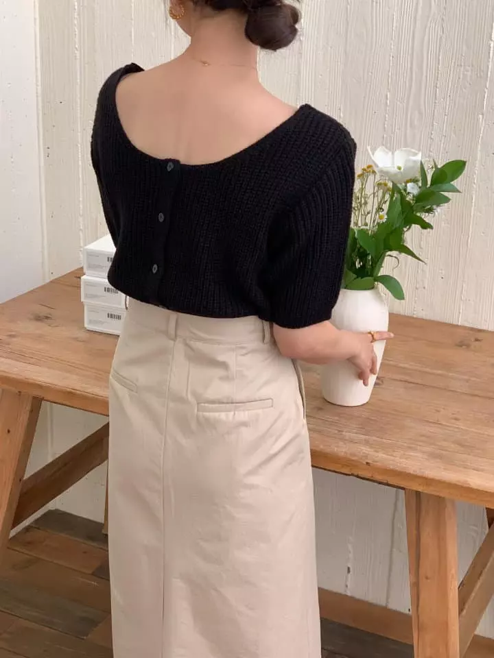 Osense - Korean Women Fashion - #womensfashion - Chino Long Skirt - 2