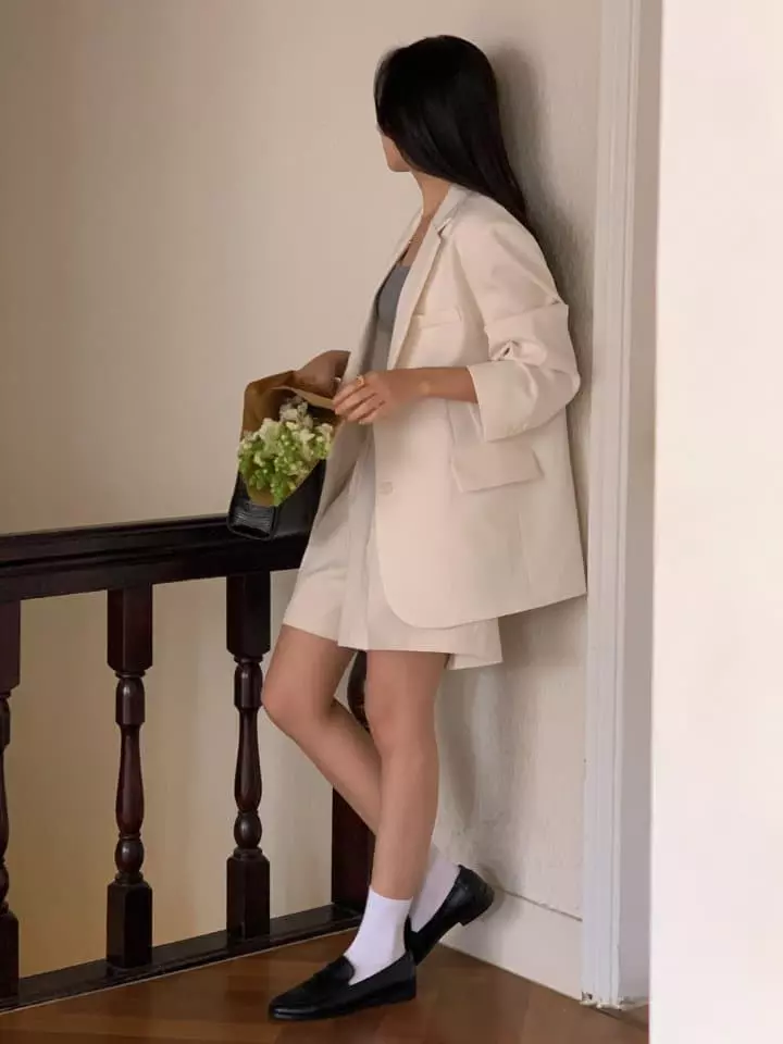 Osense - Korean Women Fashion - #momslook - Basic Jacket - 4