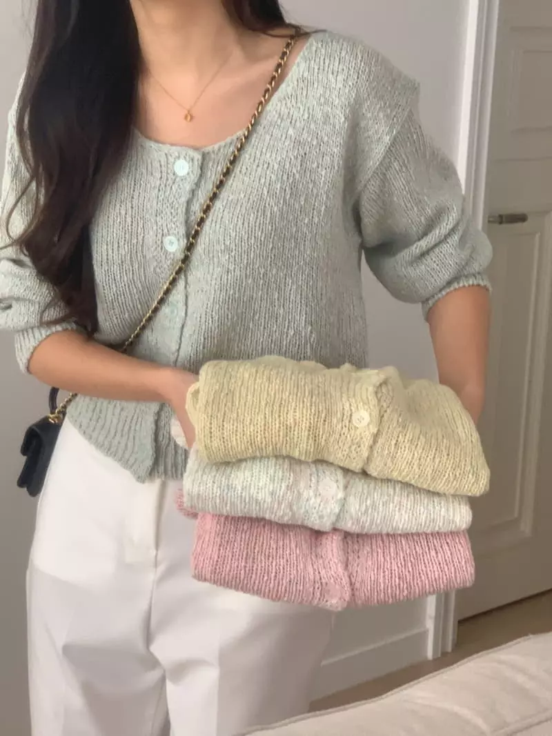 Osense - Korean Women Fashion - #womensfashion - Pure Knit Cardigan - 12