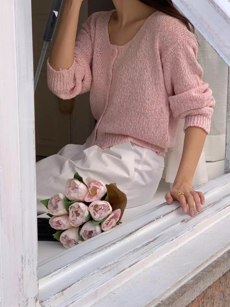 Osense - Korean Women Fashion - #womensfashion - Pure Knit Cardigan - 6