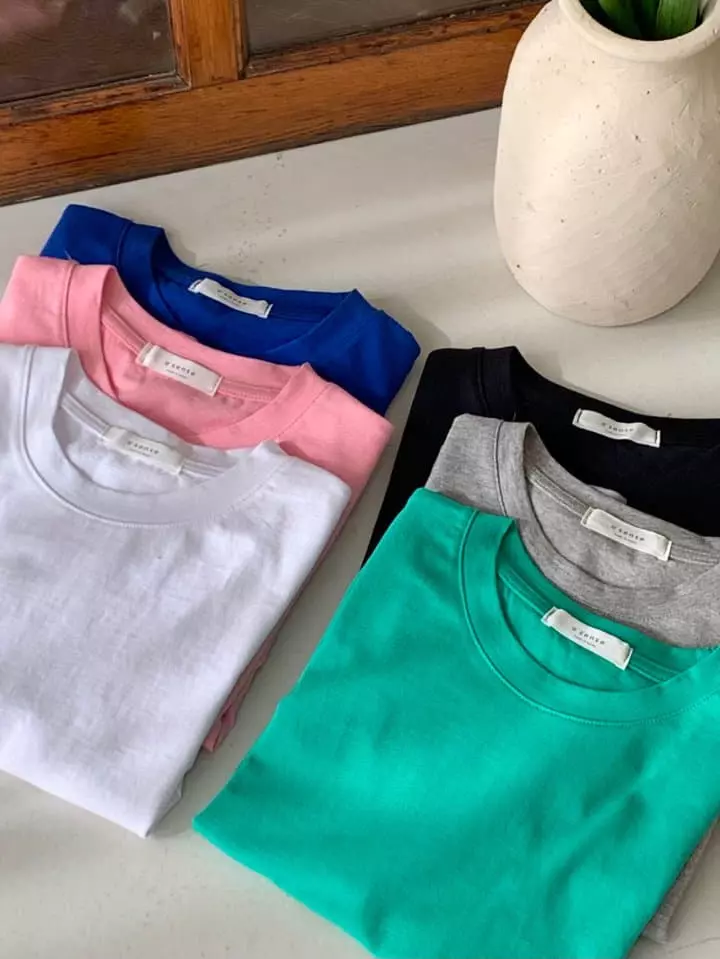 Osense - Korean Women Fashion - #womensfashion - Palet Crop Tee - 11