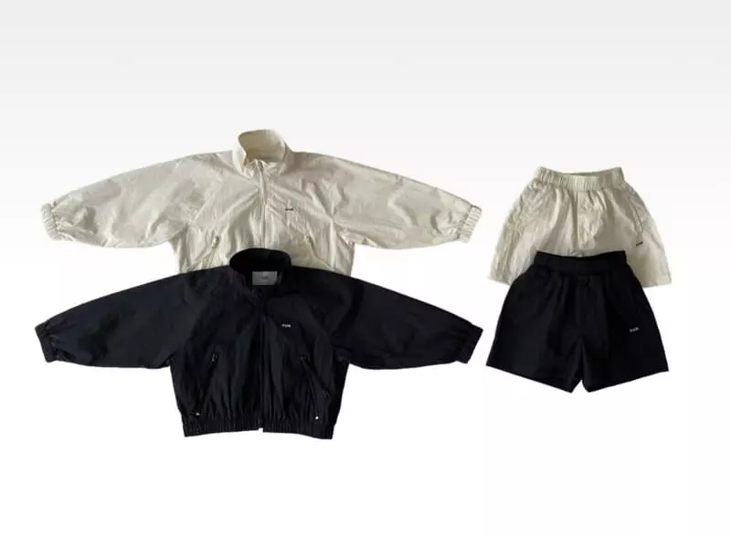 Our - Korean Children Fashion - #childofig - Opening Wind Top Bottom Set - 11