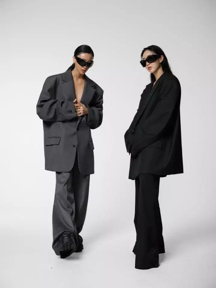 Paper Moon - Korean Women Fashion - #womensfashion - Straight Maxi Length Wide Trousers - 4
