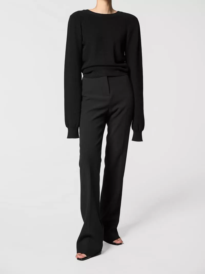 Paper Moon - Korean Women Fashion - #momslook - Straght Fit Tuxedo Trousers
