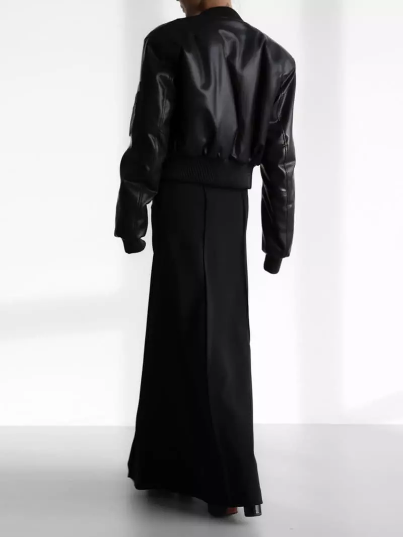 Paper Moon - Korean Women Fashion - #momslook - pin - tuck detail maxi flared skirt - 3