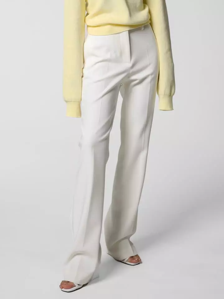 Paper Moon - Korean Women Fashion - #restrostyle - Straght Fit Tuxedo Trousers - 3