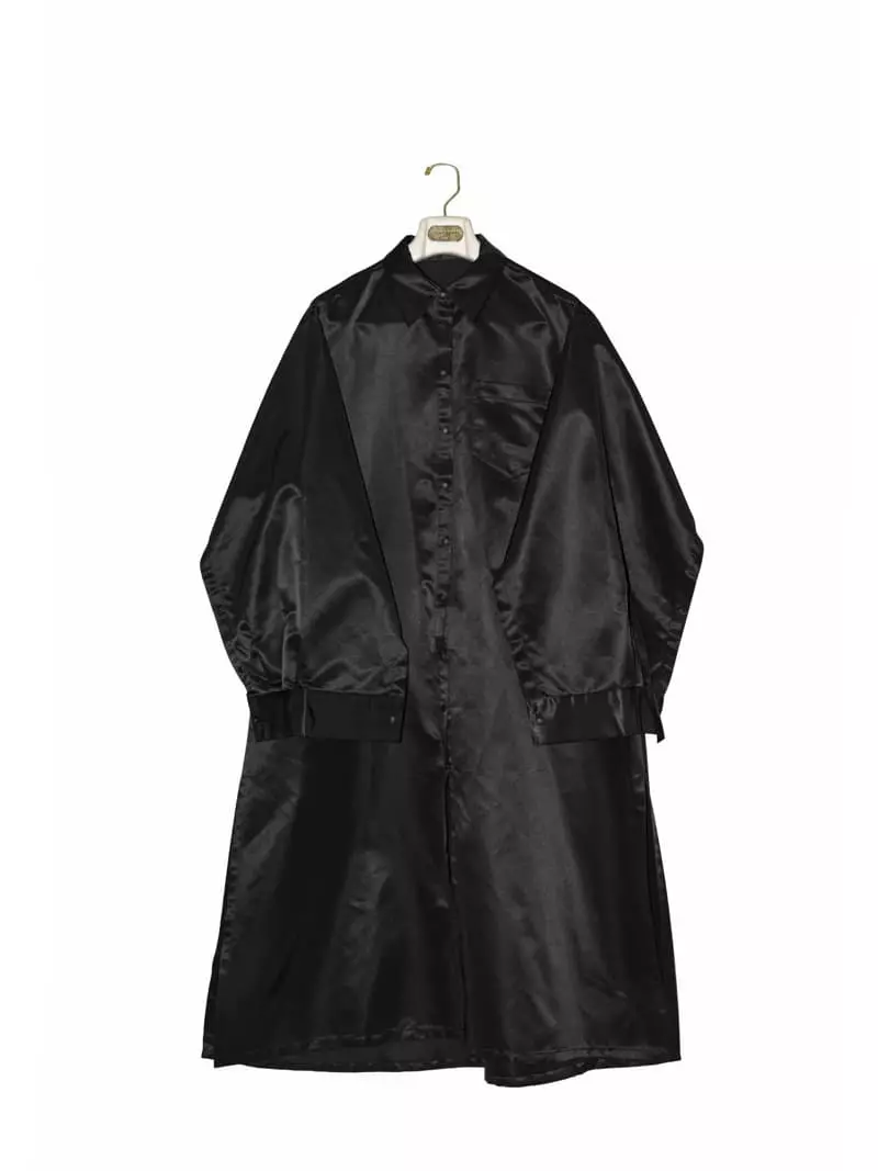 Paper Moon - Korean Women Fashion - #shopsmall - Shiny One-piec Coat - 5